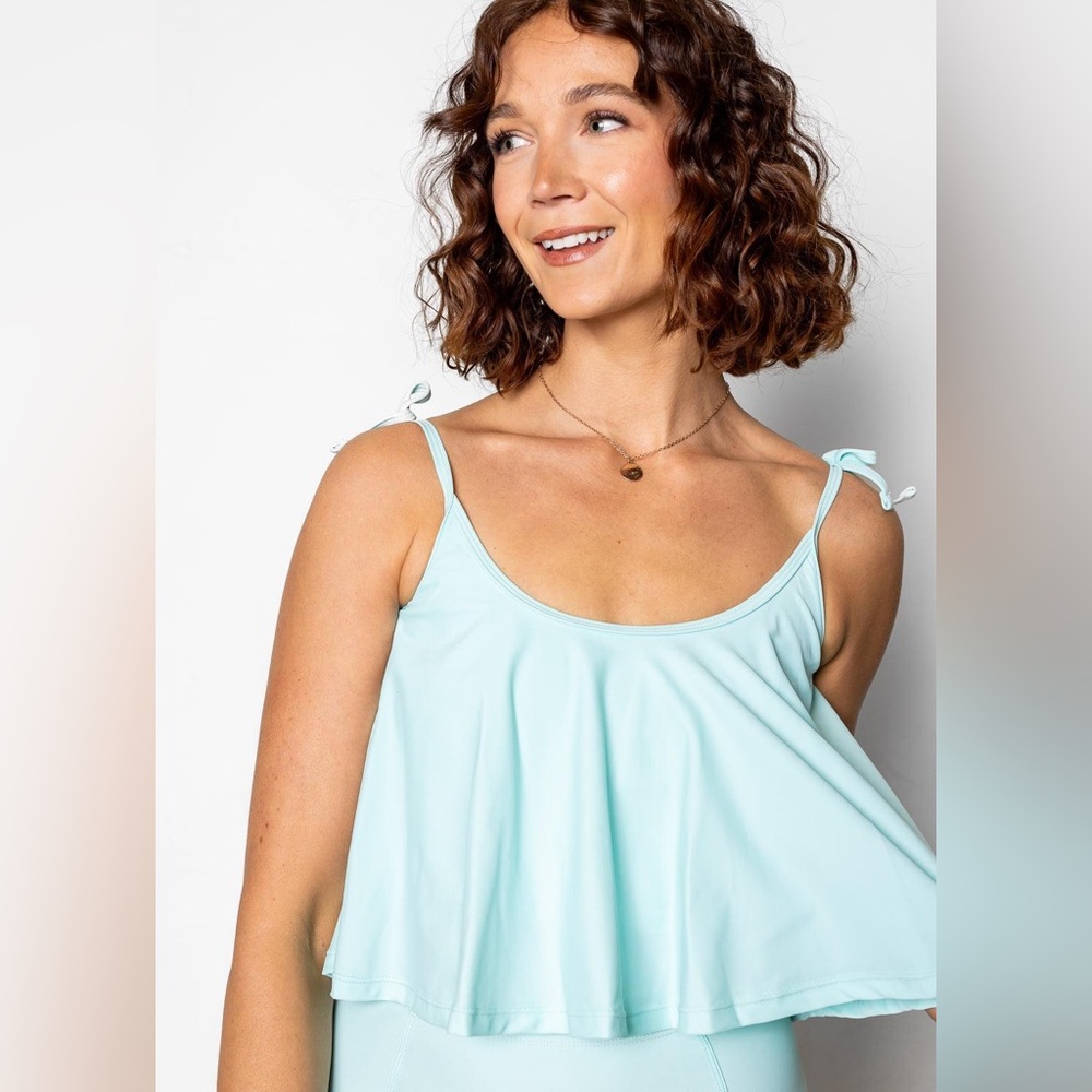 NWT Kortni Jeane Swing Top in Fresh Mint Size Medium